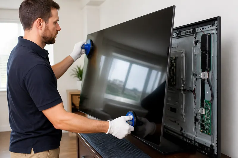 Pendik – LCD panel güvenli söküm işlemi