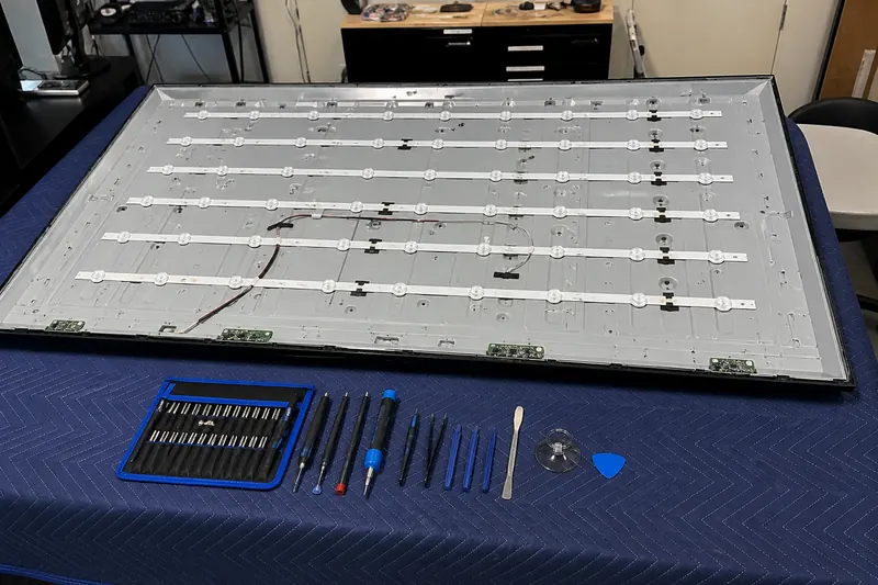 Şişli – 65 inç TV LED panel tamiri